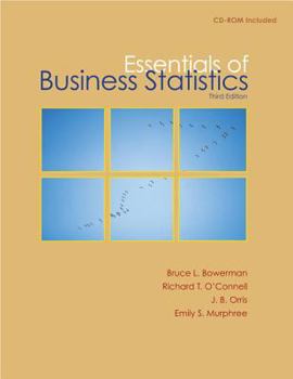 Hardcover Essentials of Business Statistics with Student CD Book