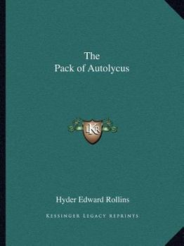 Paperback The Pack of Autolycus Book