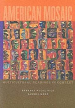 Paperback American Mosaic: Multicultural Readings in Context Book