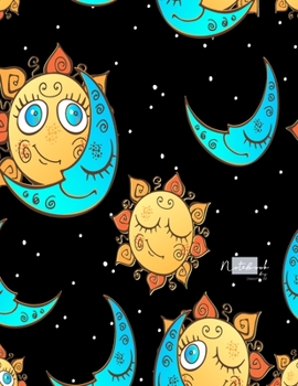 Paperback Notebook: Cute Sky Notebook for Girls and Lined pages, Extra large (8.5 x 11) inches, 110 pages, White paper (Notebook and journ Book