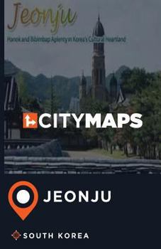 Paperback City Maps Jeonju South Korea Book