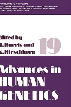Hardcover Advances in Human Genetics Book