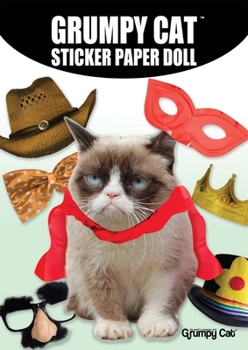 Paperback Grumpy Cat Sticker Paper Doll Book