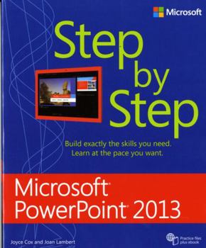 Paperback Microsoft PowerPoint 2013 Step by Step Book