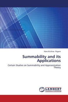 Paperback Summability and Its Applications Book