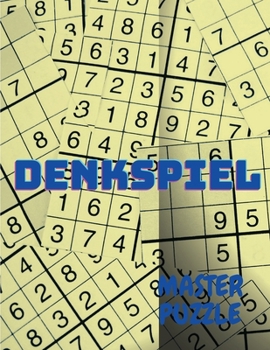 Paperback Denkspiel: Sudoku Puzzle Buch f?r Erwachsene Spieler [German] Book