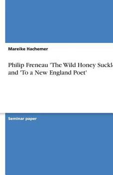 Paperback Philip Freneau 'The Wild Honey Suckle' and 'To a New England Poet' Book