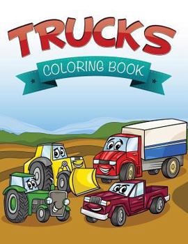 Paperback Trucks Coloring Book