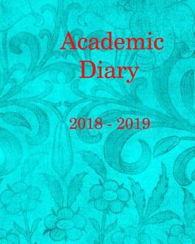 Paperback Academic Diary 2018 - 2019: 2 pages per week - 8 x 10 ins Book