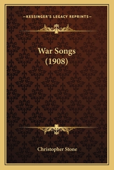Paperback War Songs (1908) Book
