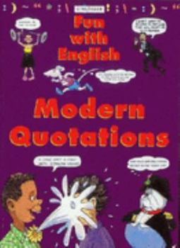 Paperback Modern Quotations (Fun with English) Book