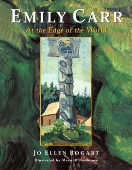 Hardcover Emily Carr: At the Edge of the World Book