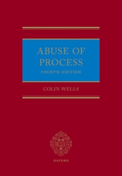 Hardcover Abuse of Process Book