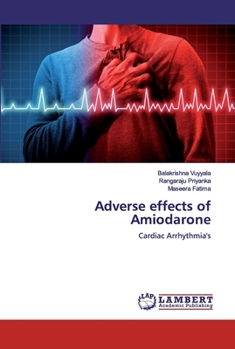 Paperback Adverse effects of Amiodarone Book