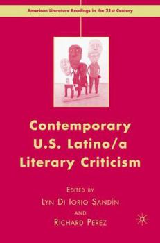 Hardcover Contemporary U.S. Latino/ A Literary Criticism Book