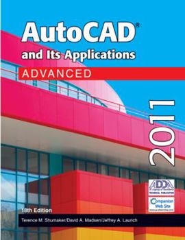 Hardcover AutoCAD and Its Applications: Advanced Book