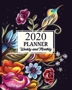 2020 Planner Weekly and Monthly: 2020 Calendar Planner - Agenda 2020, Organizer & Calendar View with Inspirational Quotes - Jan 1, 2020 to Dec 31, 202