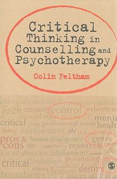 Paperback Critical Thinking in Counselling and Psychotherapy Book