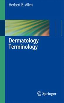 Paperback Dermatology Terminology Book