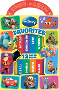 Hardcover Pixar Favorites My First Library Book