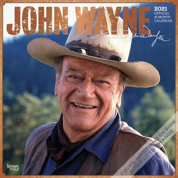 Calendar John Wayne 2021 Square Foil Book