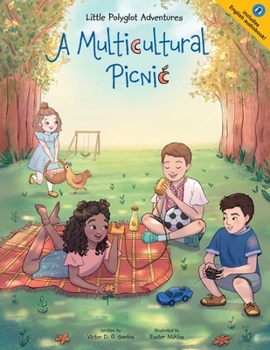 Paperback A Multicultural Picnic: Children's Picture Book [Large Print] Book