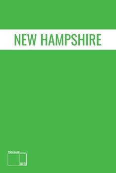 Paperback New Hampshire Notebook: New Hampshire Notebook -3 Book