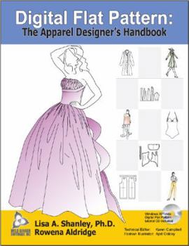 Hardcover Digital Flat Pattern: The Apparel Designer's Handbook Book