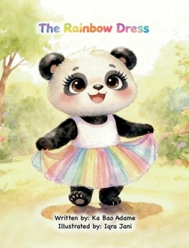 Hardcover The Rainbow Dress [Large Print] Book