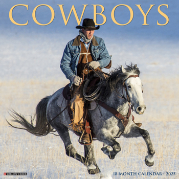 Calendar Cowboys 2025 12 X 12 Wall Calendar Book