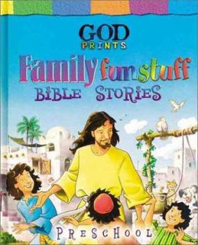 Hardcover Family Funstuff Bible Stories: Preschool Book