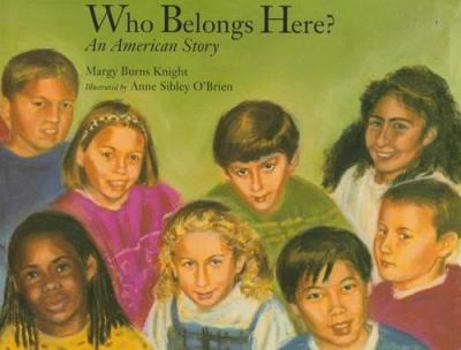Hardcover Who Belongs Here?: An American Story Book