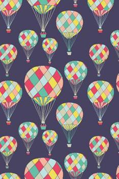 Paperback Hot Air Balloons: 6x9 Inch, Graph Paper Notebook, 120 pages Book