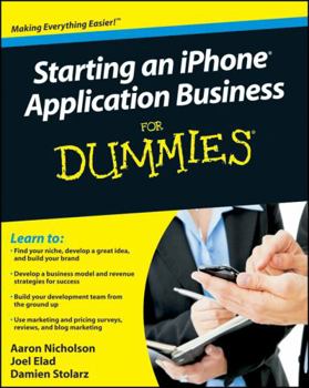 Paperback Starting an iPhone Application Business for Dummies Book