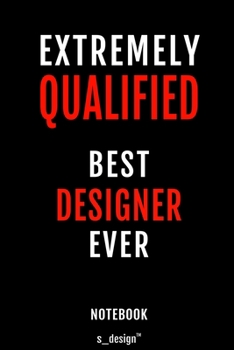 Notebook for Designers / Designer: awesome handy Note Book [120 blank lined ruled pages]