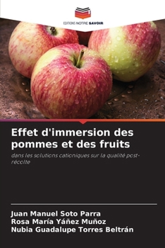 Paperback Effet d'immersion des pommes et des fruits [French] Book