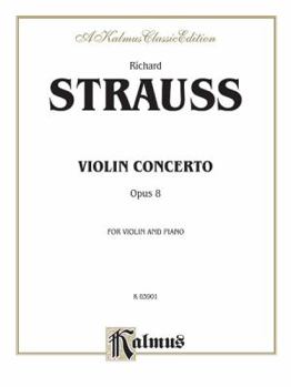 Paperback Violin Concerto, Op. 8 Book