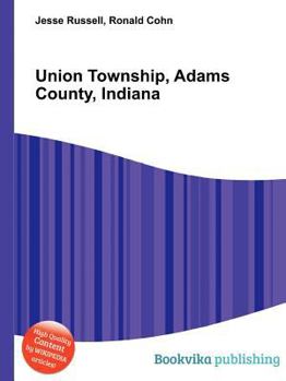 Paperback Union Township, Adams County, Indiana Book