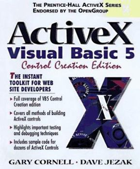 Paperback Visual Basic 5 Control Creation Ed.: With CDROM Book