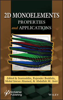 Hardcover 2D Monoelements: Properties and Applications Book