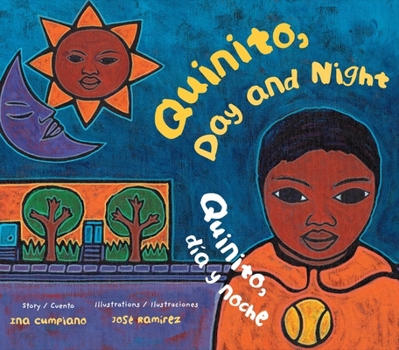 Paperback Quinito, Day and Night / Quinito, Día Y Noche [Spanish] Book