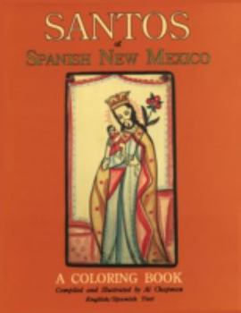 Paperback Santos of Spanish New Mexico, A Coloring Book [Spanish] Book