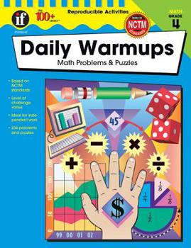 Paperback Daily Warmups, Grade 4 (The 100+ Series™) Book