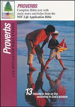 Paperback Life Application Bible Studies: Proverbs: NIV Book