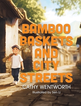 Hardcover Bamboo Baskets and City Streets Book
