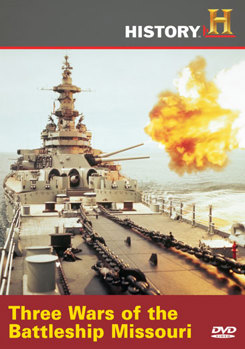 DVD Three Wars of the Battleship Missouri Book