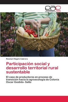 Paperback Participación social y desarrollo territorial rural sustentable [Spanish] Book