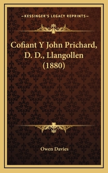 Hardcover Cofiant Y John Prichard, D. D., Llangollen (1880) [Welsh] Book