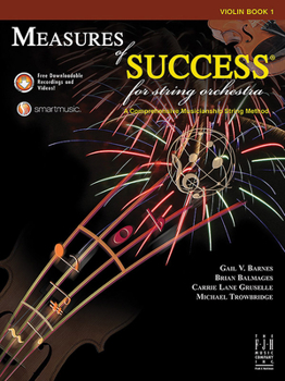 Paperback Measures of Success for String Orchestra-Violin Book 1 Book