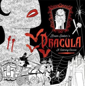 Paperback Dracula: A Coloring Classic Book